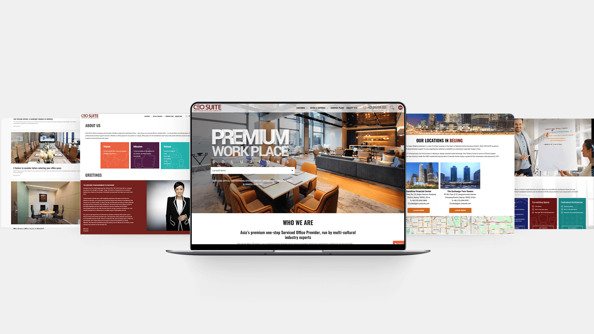 CEO Suits — Website Design & Development, Performance Marketing work sample 2