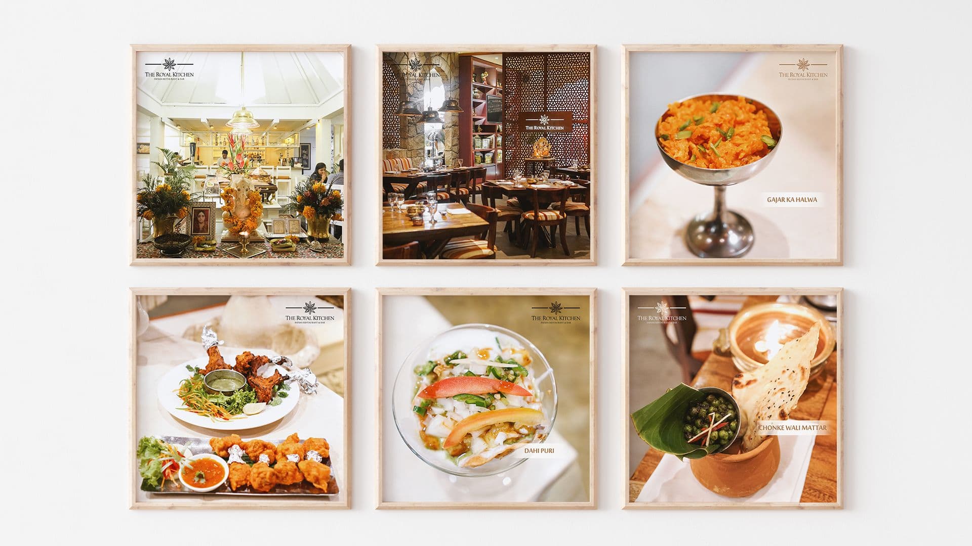 The Royal Kitchen — Brand Identity work sample 3