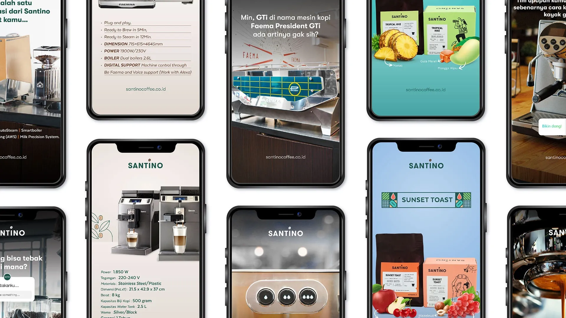Santino — Social Content work sample 4