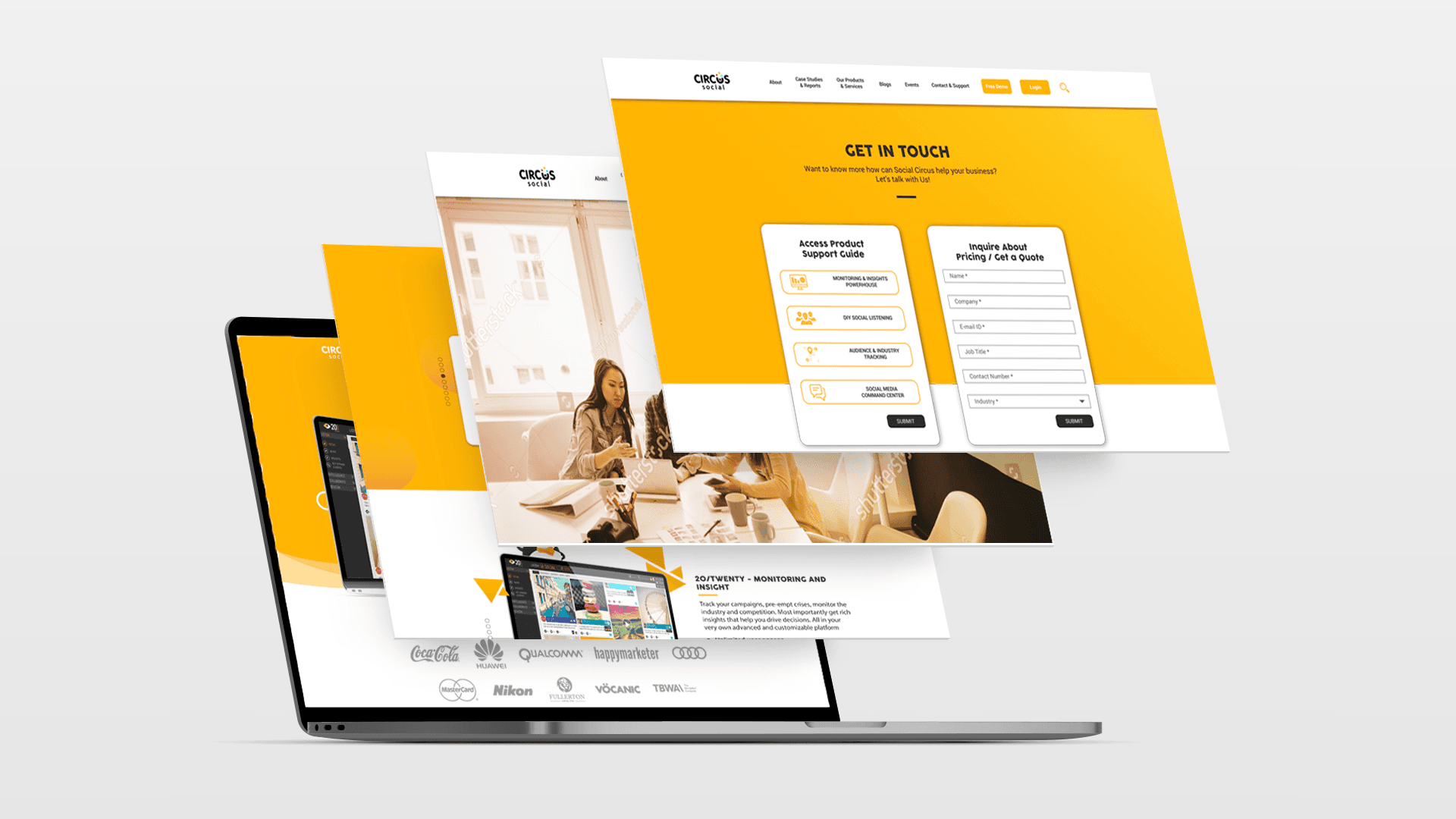 Radarr — Website Design & Development work sample 1