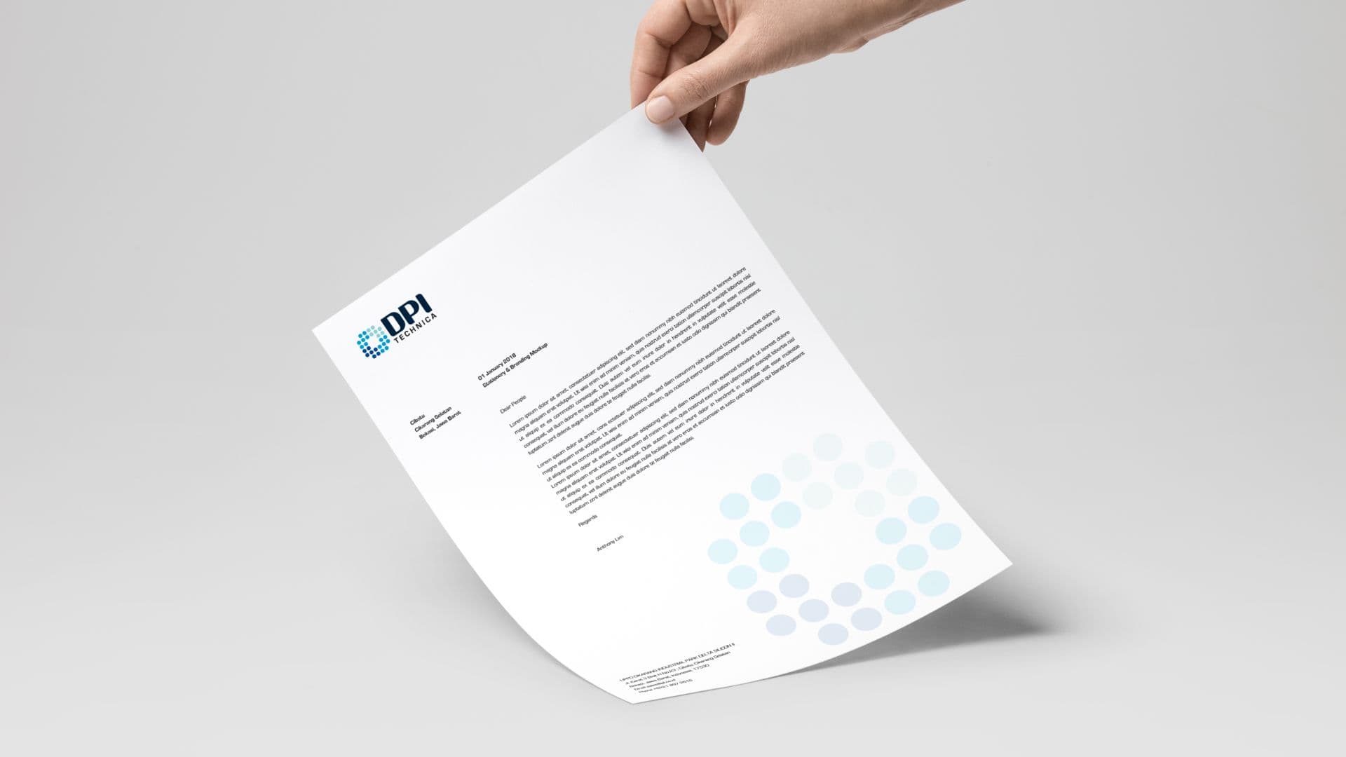 DPI Technica — Brand Identity work sample 3