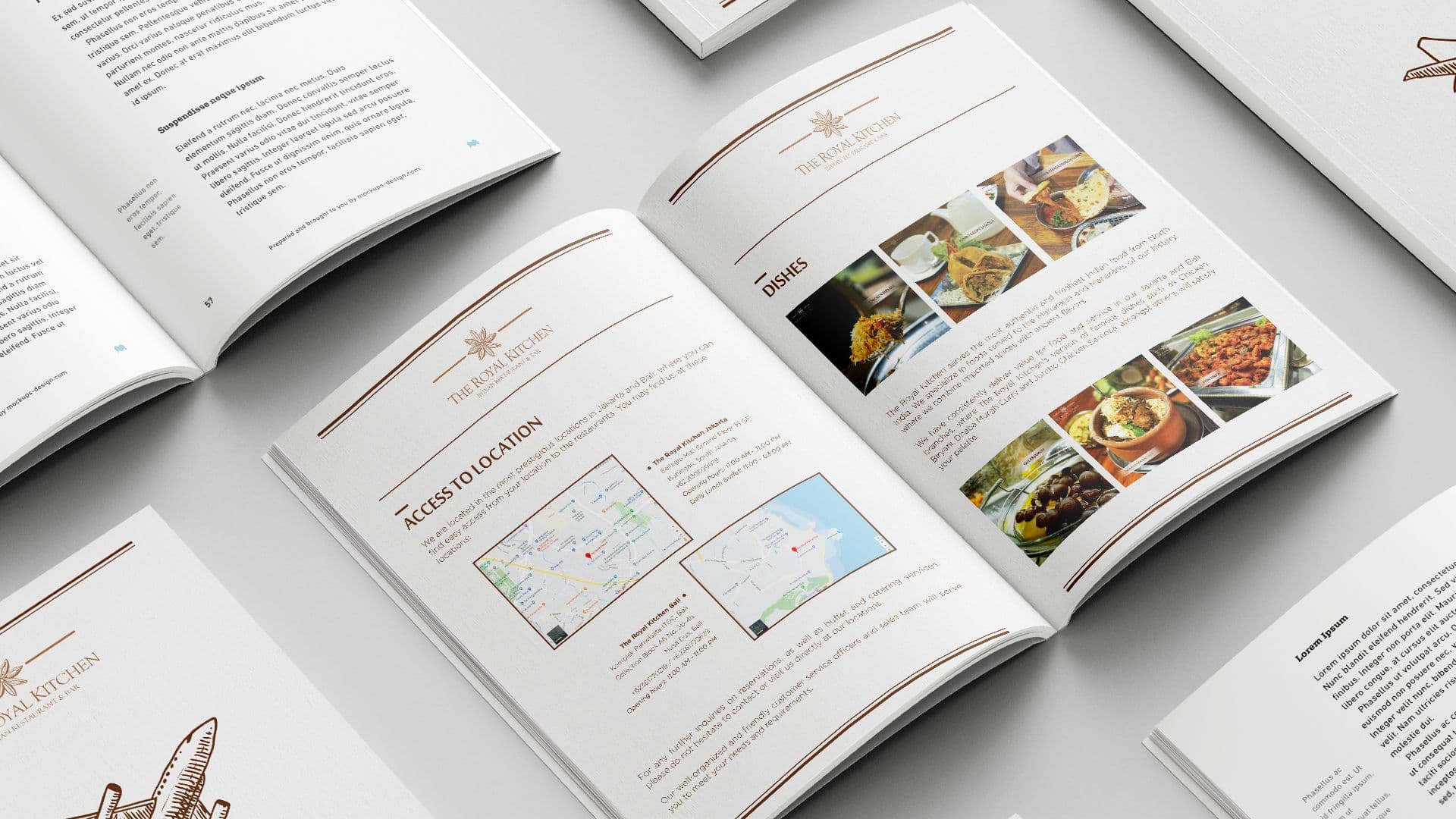 The Royal Kitchen — Brand Identity work sample 6