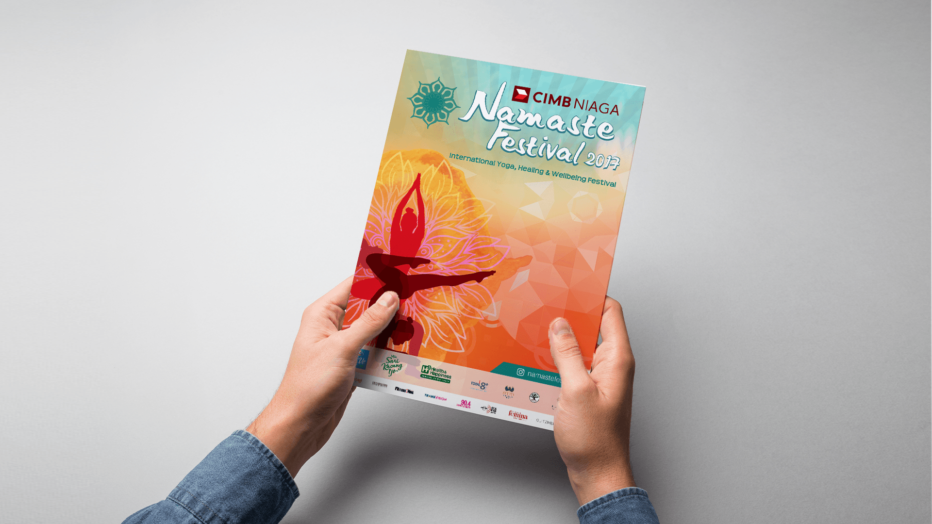 Namaste Yoga — Marketing Collaterals work sample 2