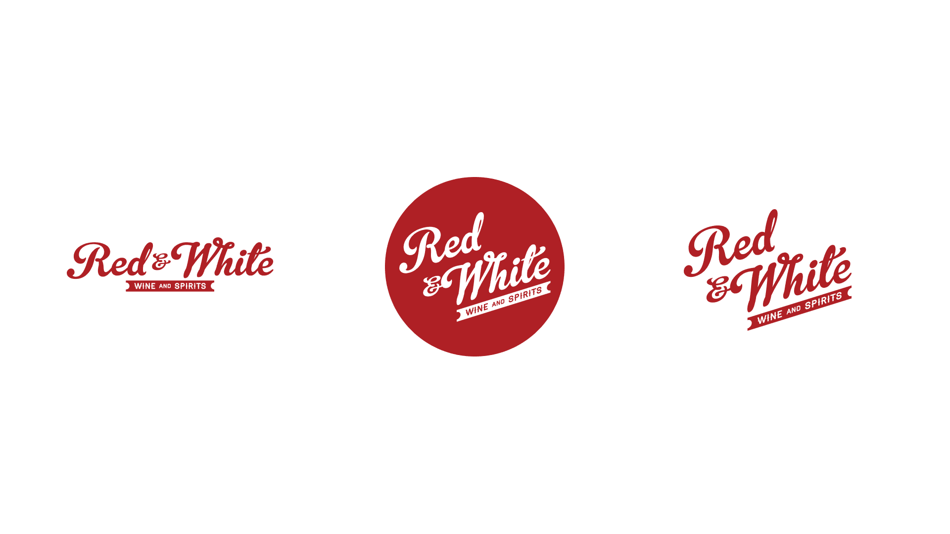 Red & White — Brand Identity work sample 3