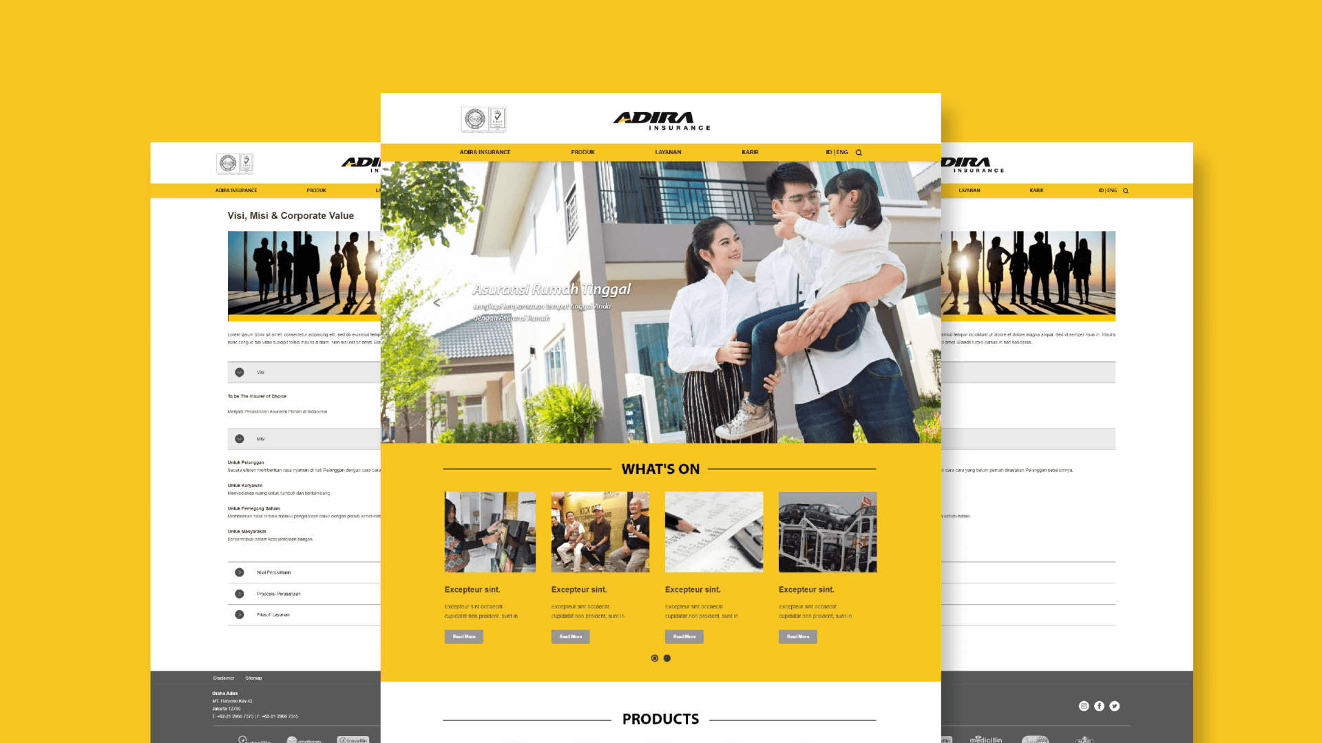 Adira Insurance — Digital / Web work sample 3