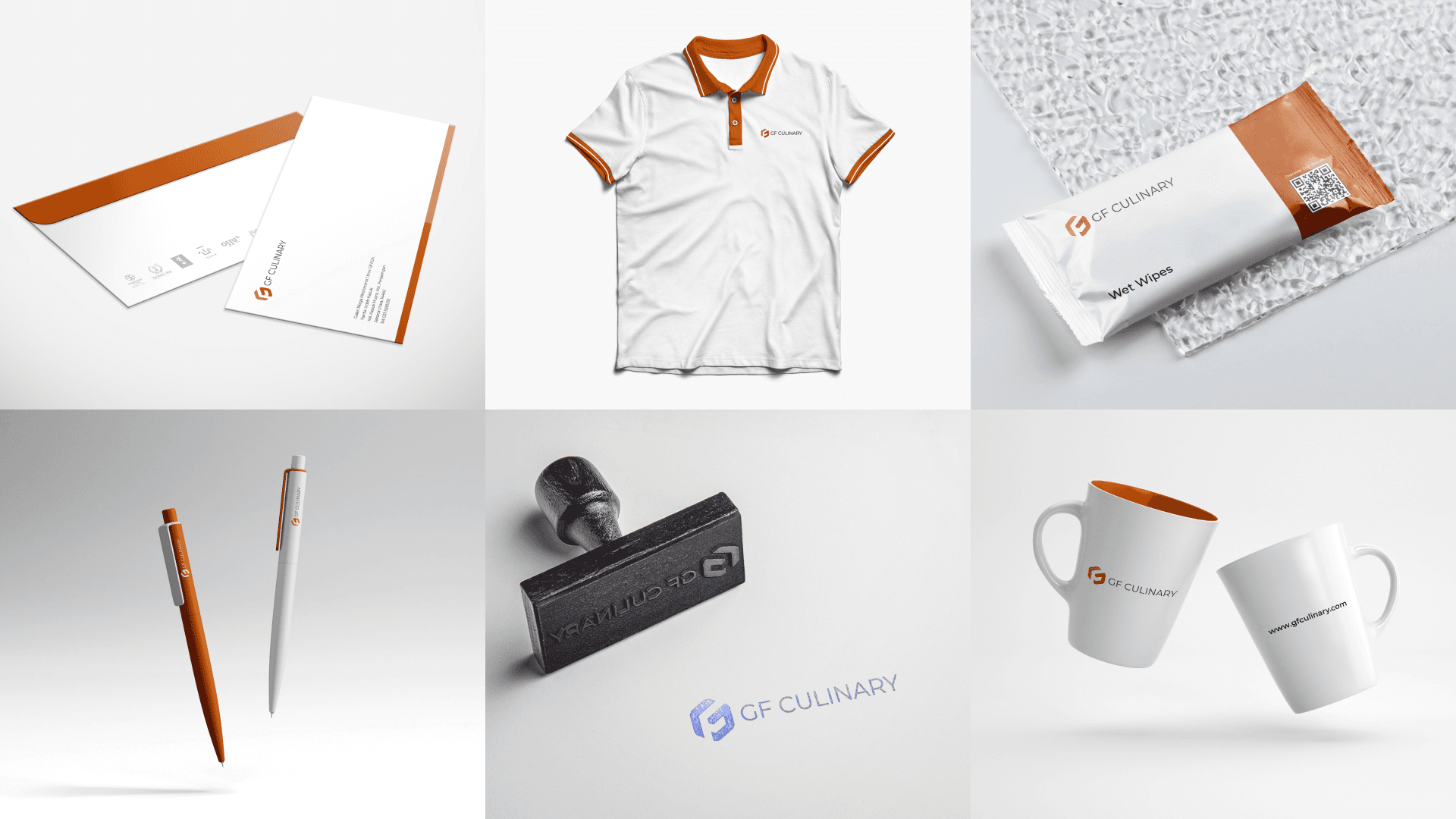 GF Culinary — Brand Identity & Website Design Development work sample 5
