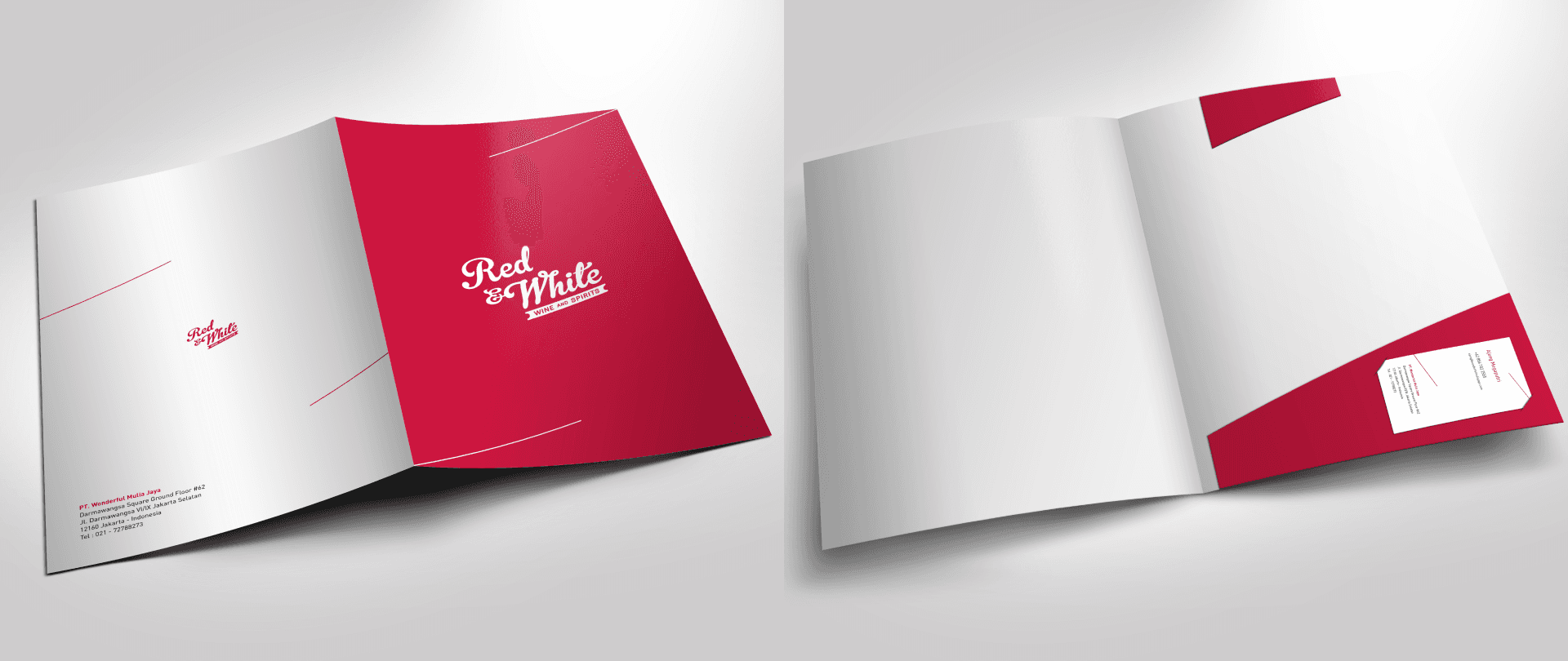 Red & White — Brand Identity work sample 9