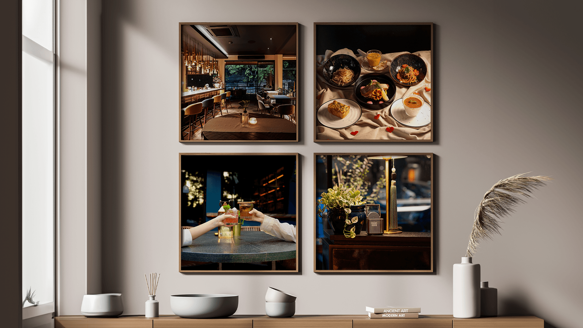The Front Room — Social Media Management work sample 1