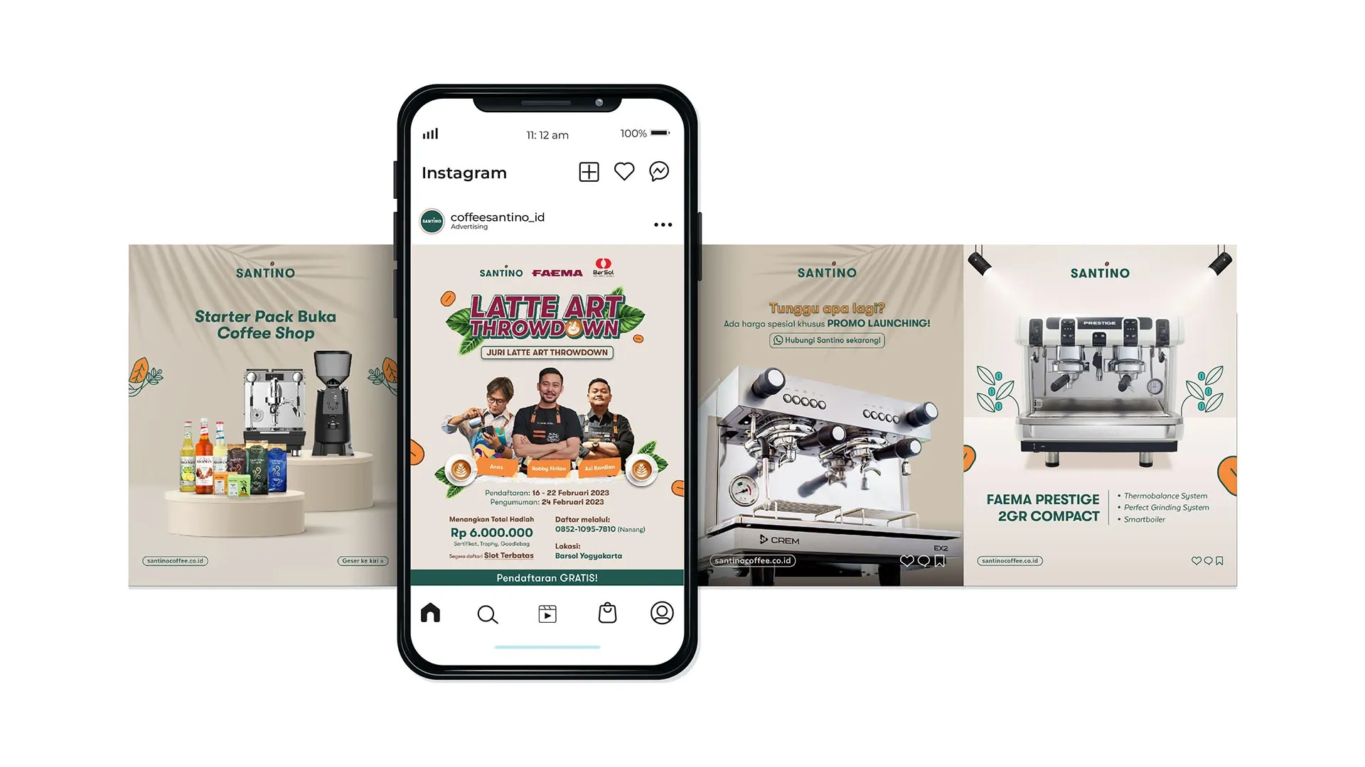 Santino — Social Content work sample 3
