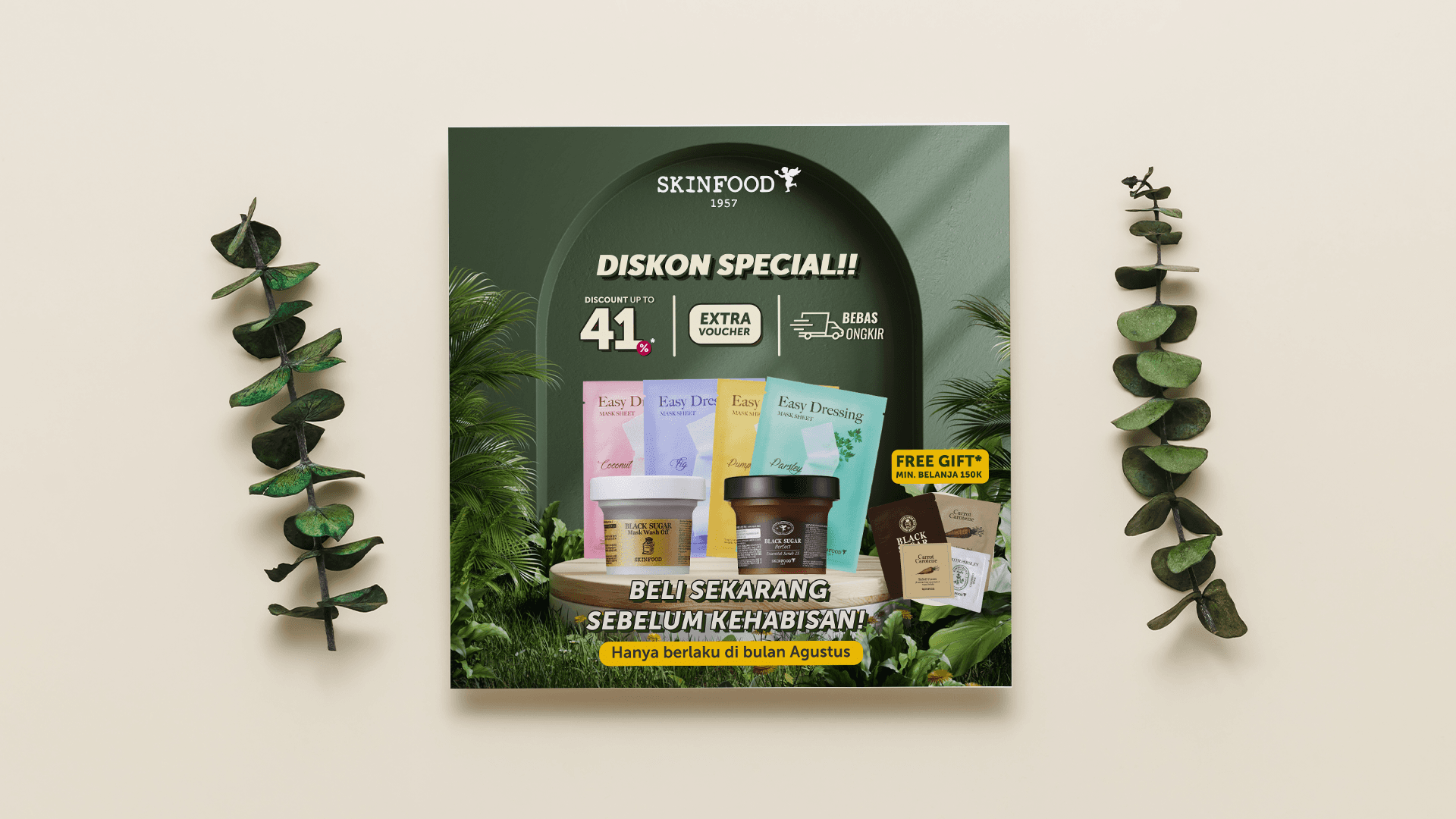 Skinfood — Social Content work sample 4