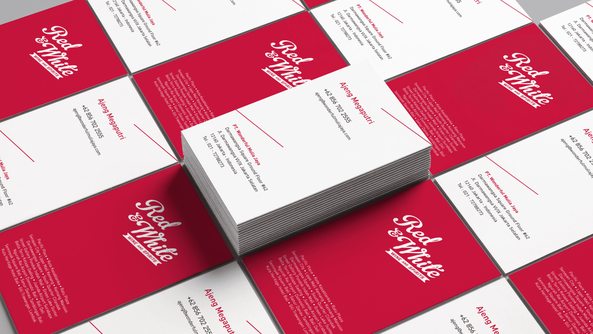 Red & White — Brand Identity work sample 7