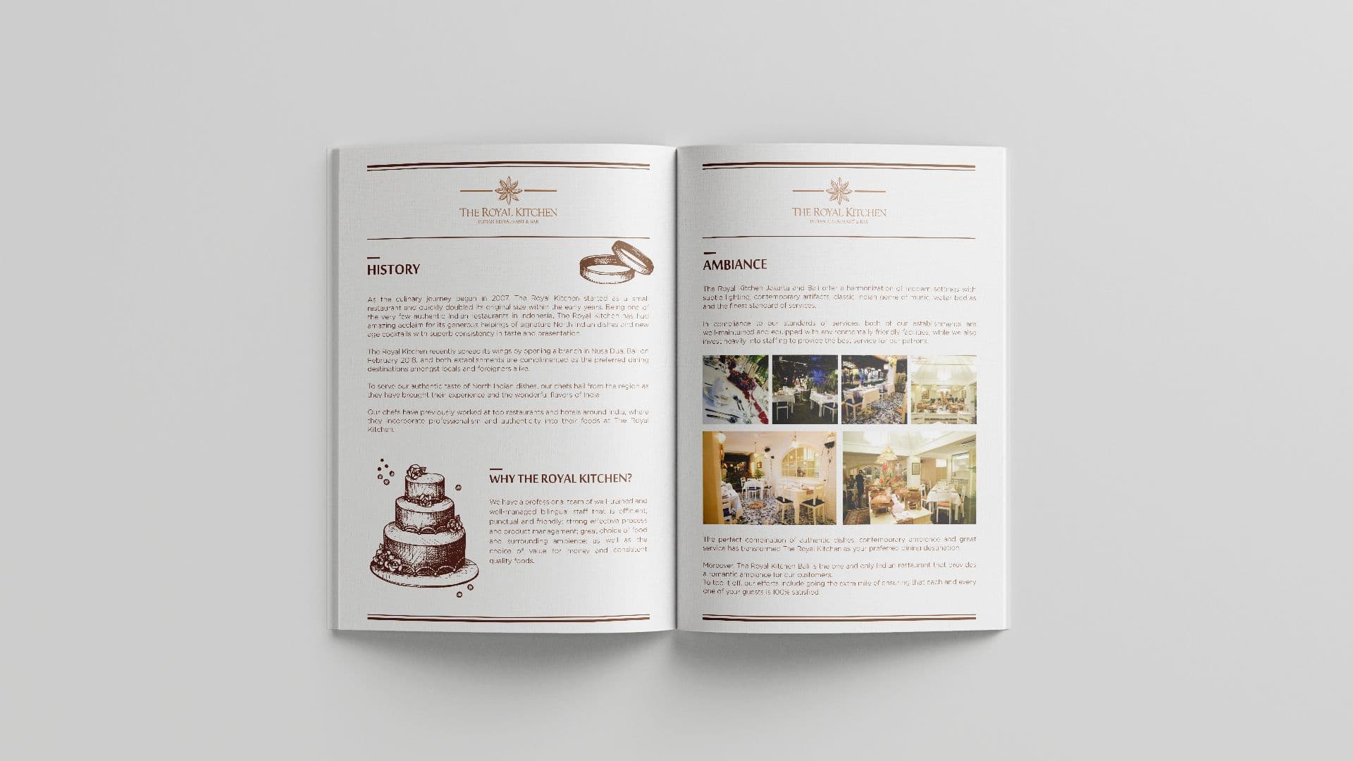 The Royal Kitchen — Brand Identity work sample 5