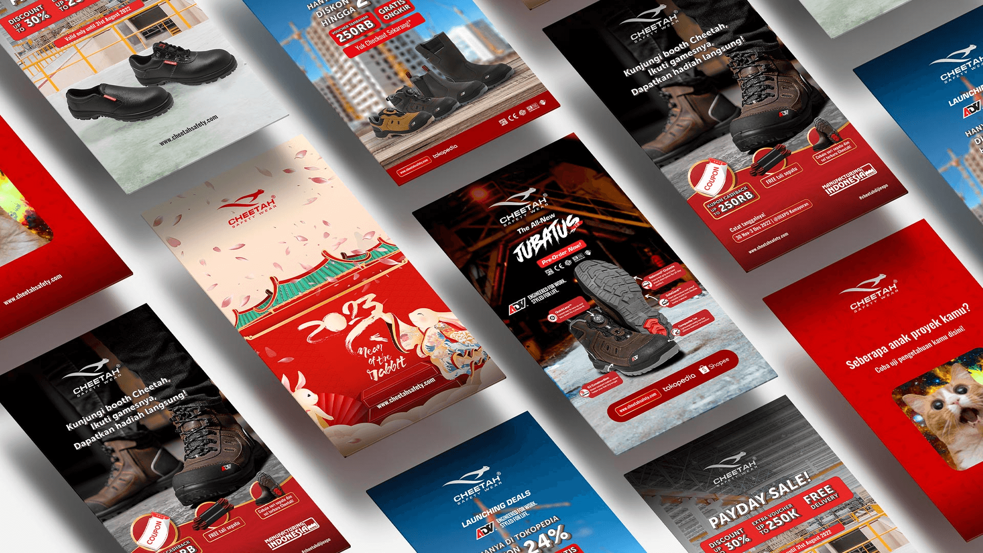 Cheetah Safety — Social Media Management & Website Design work sample 4