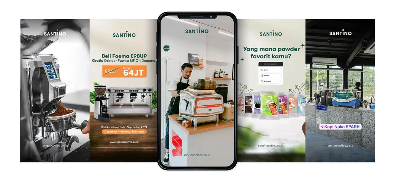 Santino — Social Content work sample 2