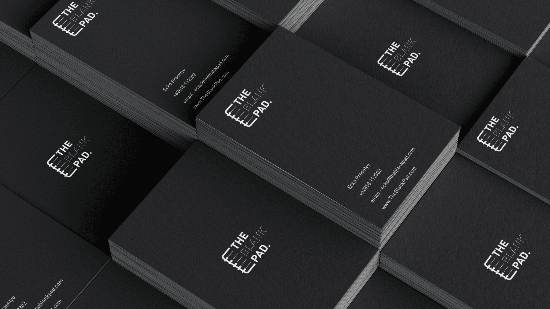 The Blank Pad — Brand Identity work sample 4