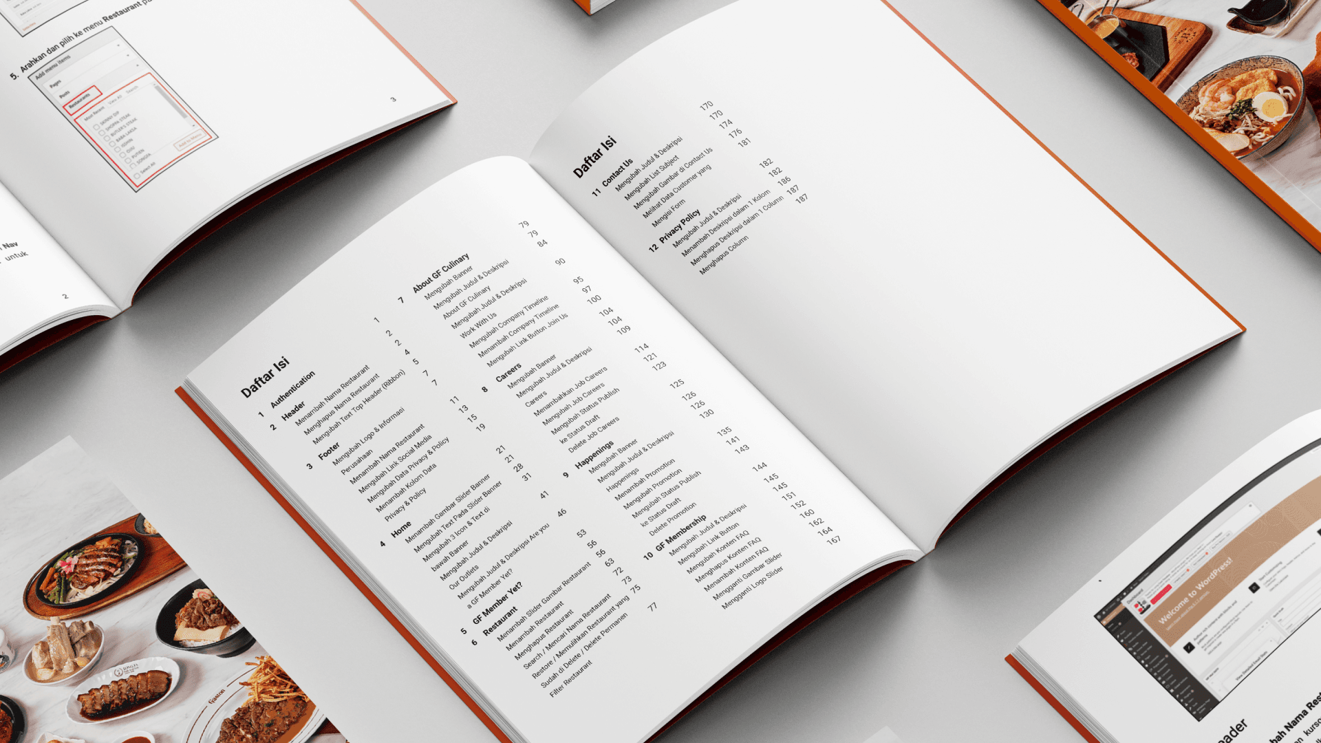 GF Culinary — Brand Identity & Website Design Development work sample 7